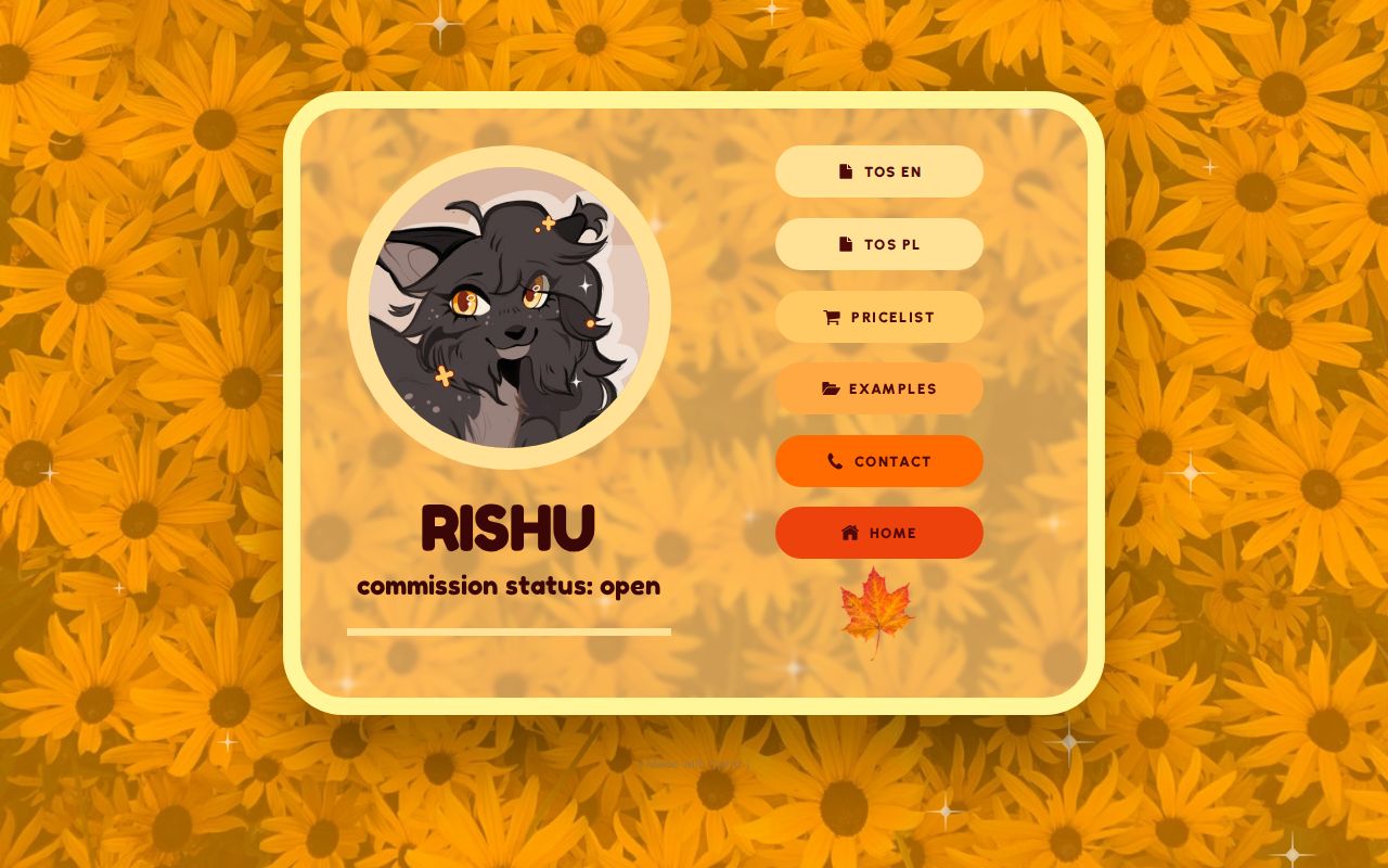 Carrd profile picture for @rishu